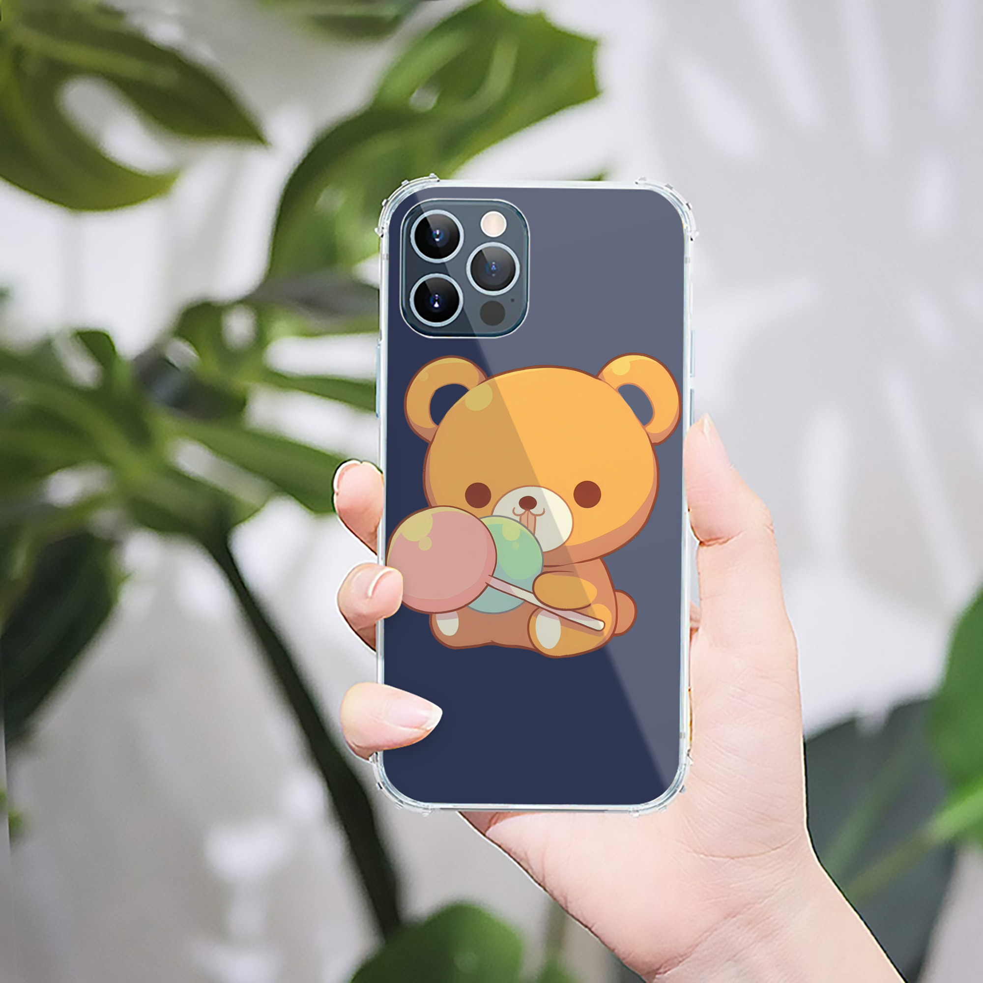 （画像用） リラックマ リラックマ キイロイトリ Rilakkuma Korilakkuma Kiiroitori 【iPhone 12シリーズ対応】透明スマホケース（クリアソフトケース）